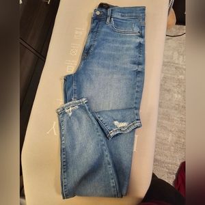 EUC Banana Republic curvy high rise skinny jeans, 29